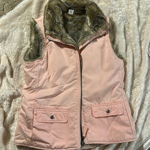 Gap fur-lined vest